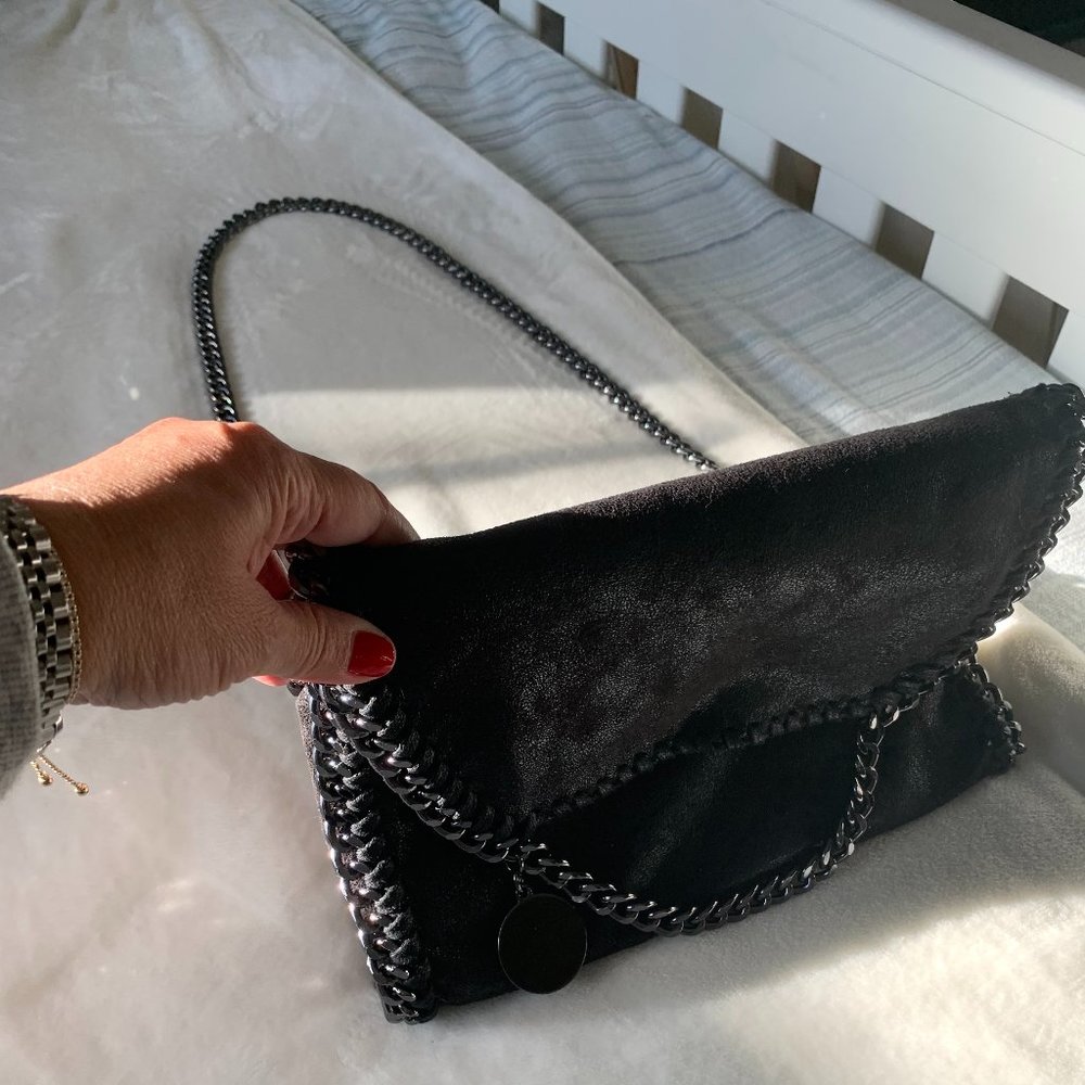 Vegan rock n' roll black bag